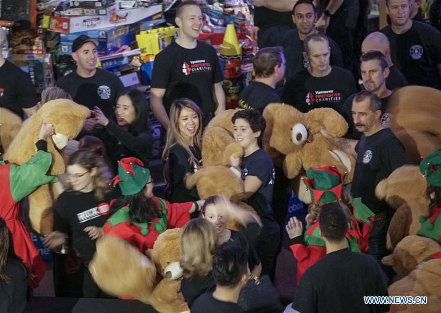 CANADA-VANCOUVER-CHRISTMAS WISH BREAKFAST-TOY-DONATION