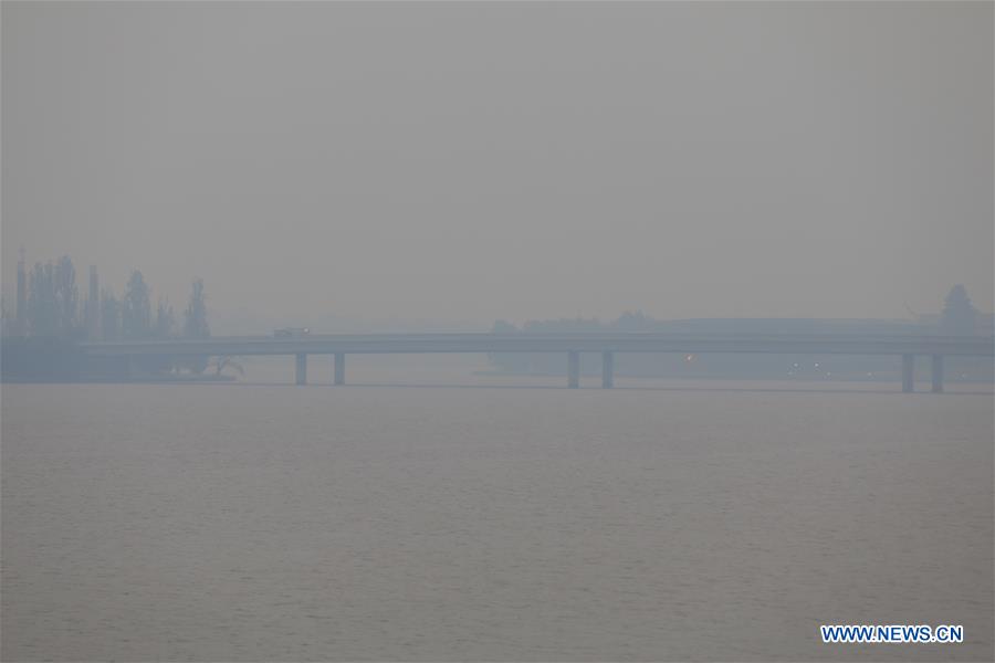 AUSTRALIA-CANBERRA-AIR POLLUTION