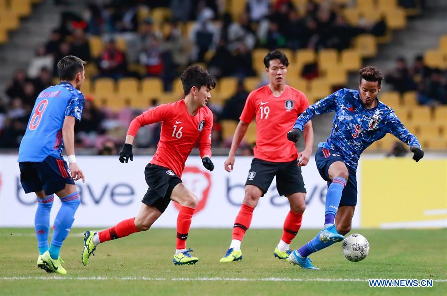 2019 East Asian Cup South Korea vs. Japan Xinhua English.news.cn