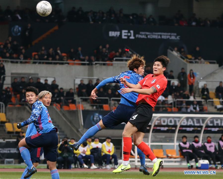 (SP)SOUTH KOREA-BUSAN-SOCCER-EAST ASIAN CUP-MEN-SOUTH KOREA VS JAPAN
