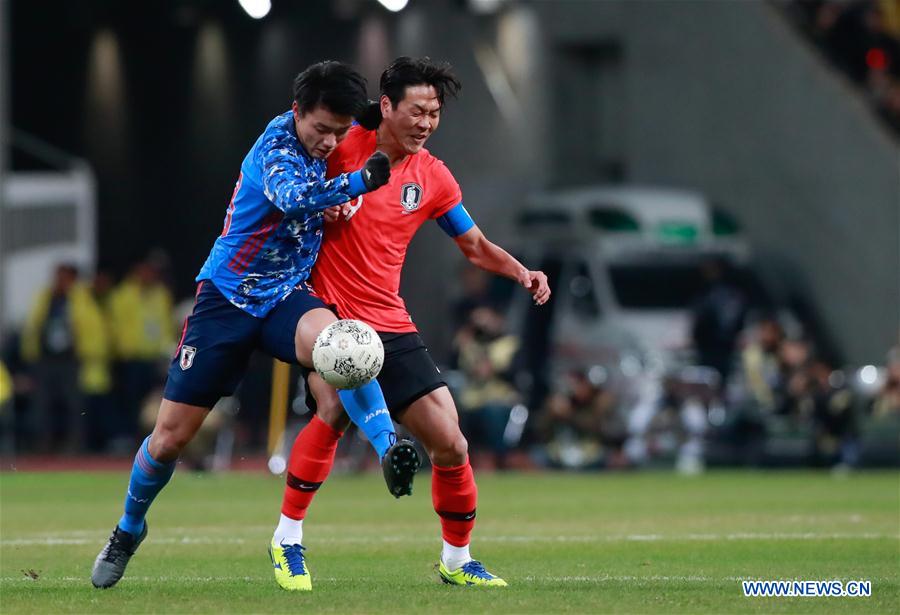 (SP)SOUTH KOREA-BUSAN-SOCCER-EAST ASIAN CUP-MEN-SOUTH KOREA VS JAPAN