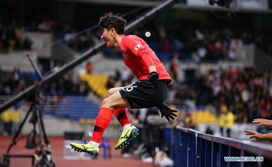 (SP)SOUTH KOREA-BUSAN-SOCCER-EAST ASIAN CUP-MEN-SOUTH KOREA VS JAPAN