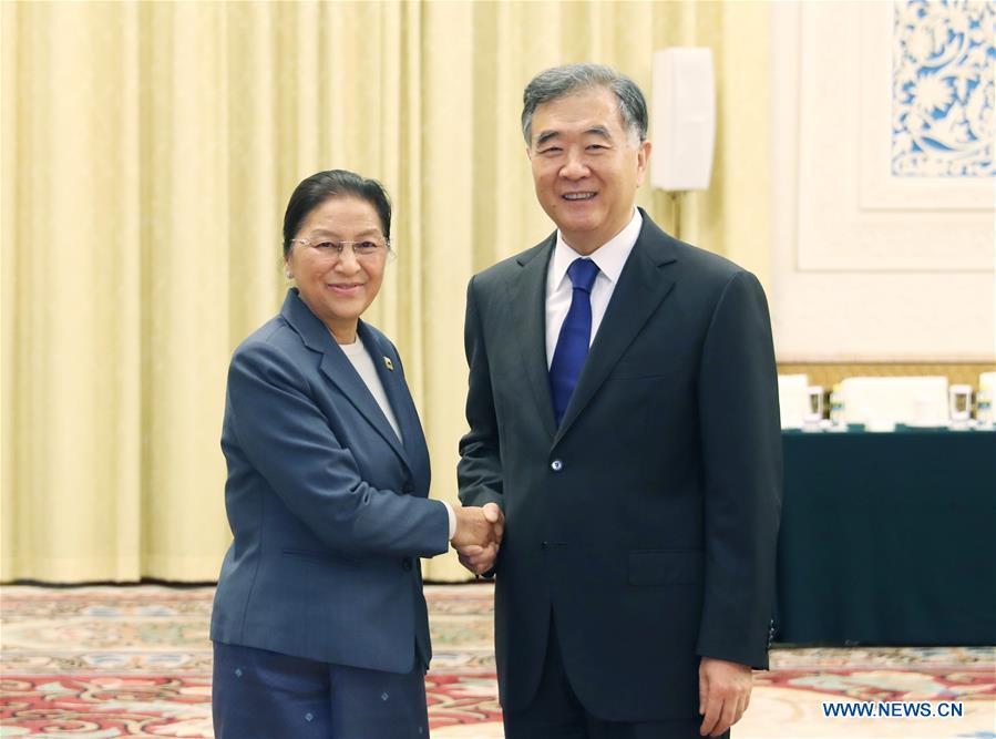 CHINA-BEIJING-WANG YANG-LAOS-NATIONAL ASSEMBLY-MEETING (CN)