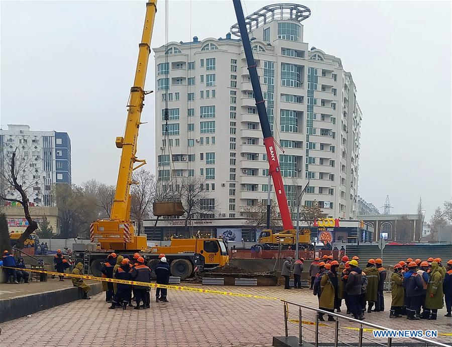 UZBEKISTAN-TASHKENT-LANDSLIDE