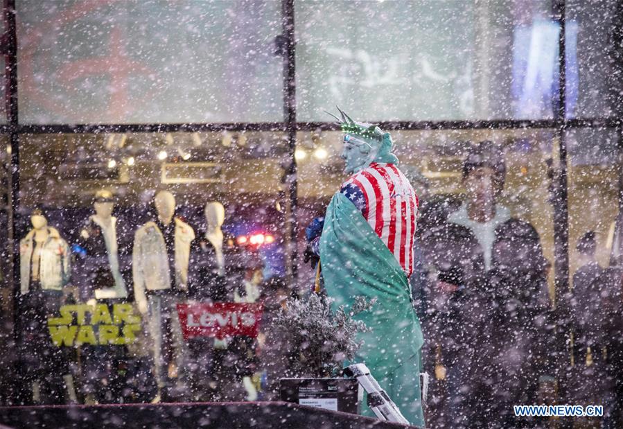 U.S.-NEW YORK-SNOW SQUALL