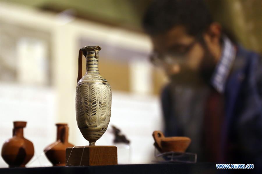 EGYPT-CAIRO-EGYPTIAN MUSEUM-EXHIBITION OF FRENCH EXCAVATIONS