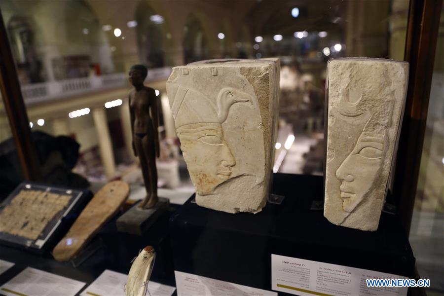 EGYPT-CAIRO-EGYPTIAN MUSEUM-EXHIBITION OF FRENCH EXCAVATIONS