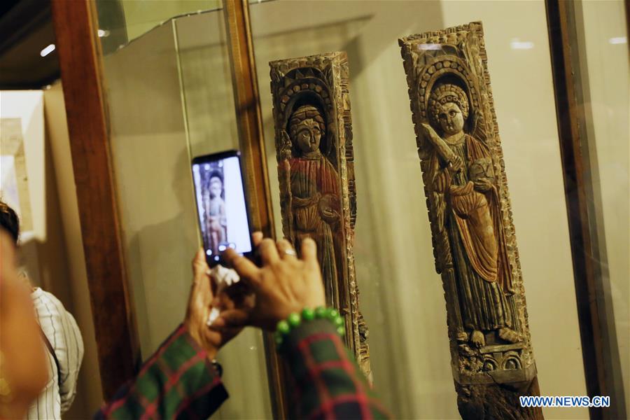EGYPT-CAIRO-EGYPTIAN MUSEUM-EXHIBITION OF FRENCH EXCAVATIONS
