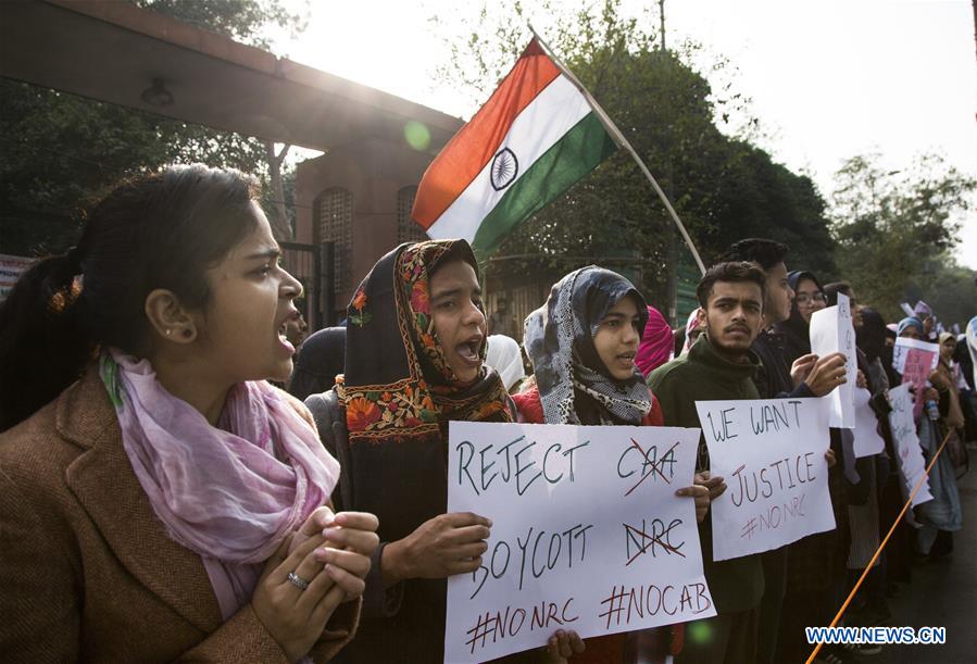 INDIA-NEW DELHI-NEW CITIZENSHIP ACT-PROTEST