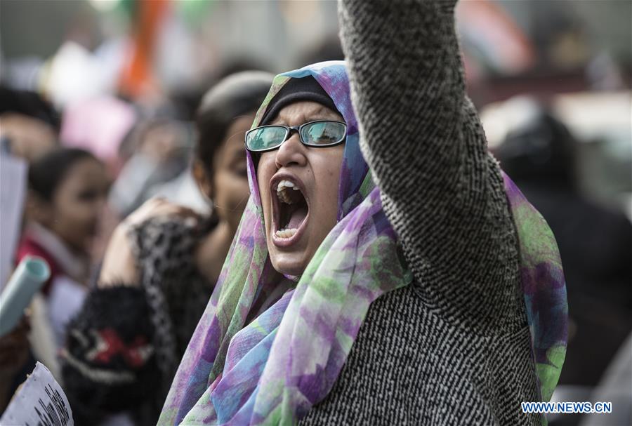 INDIA-NEW DELHI-NEW CITIZENSHIP ACT-PROTEST