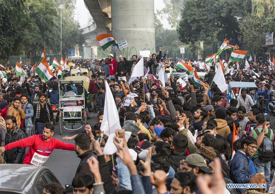 INDIA-NEW DELHI-NEW CITIZENSHIP ACT-PROTEST