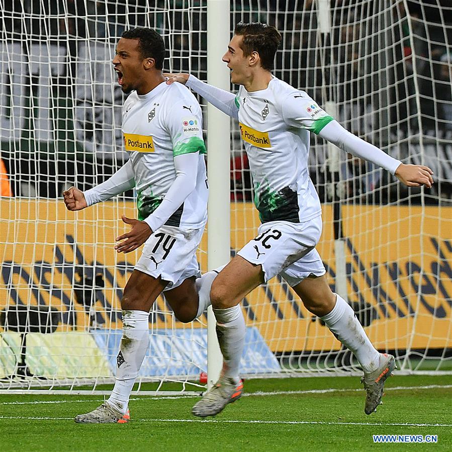 (SP)GERMANY-MONCHENGLADBACH-FOOTBALL-BUNDESLIGA-MONCHENGLADBACH VS PADERBORN
