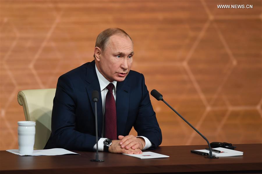 (PORTRAITS)RUSSIA-MOSCOW-PUTIN-PRESS CONFERENCE