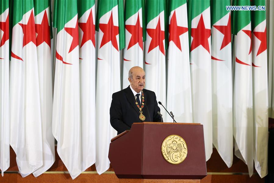 ALGERIA-ALGIERS-NEW PRESIDENT-SWORN IN