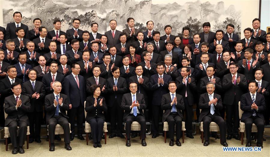 CHINA-BEIJING-LI KEQIANG-GENERAL OFFICE-DELEGATES-MEETING(CN)