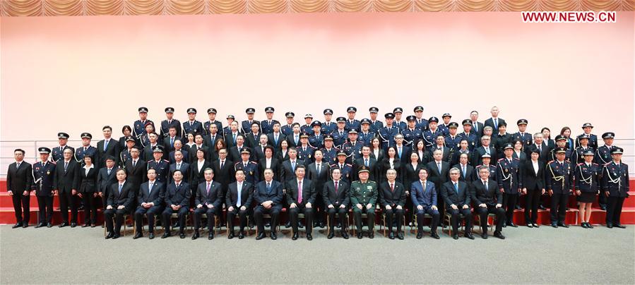 CHINA-MACAO-XI JINPING-DISCIPLINED FORCES-MEETING (CN)