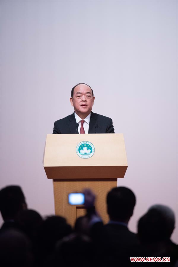 CHINA-MACAO-20TH ANNIVERSARY-RETURN TO MOTHERLAND-RECEPTION (CN)