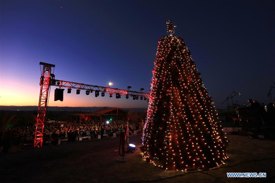 JORDAN-AMMAN-BAPTISM SITE-CHRISTMAS CELEBRATION