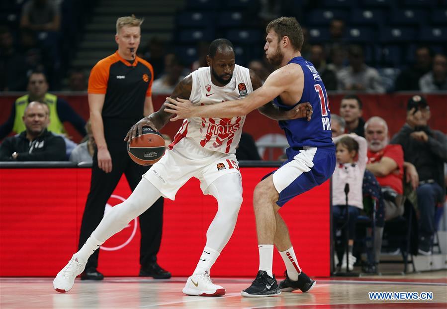 (SP)SERBIA-BELGRADE-BASKETBALL-EUROLEAGUE-CRVENA ZVEZDA VS OLYMPIACOS