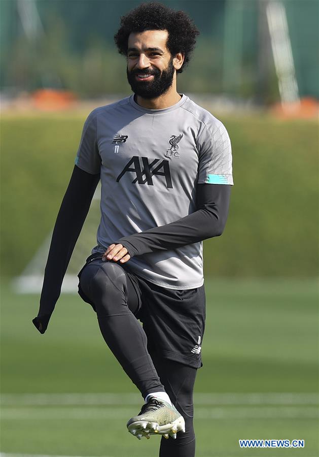 (SP)QATAR-DOHA-FIFA CLUB-WORLD CUP-LIVERPOOL-TRAINING