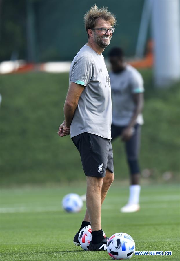 (SP)QATAR-DOHA-FIFA CLUB-WORLD CUP-LIVERPOOL-TRAINING