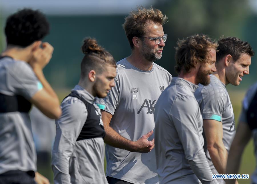 (SP)QATAR-DOHA-FIFA CLUB-WORLD CUP-LIVERPOOL-TRAINING