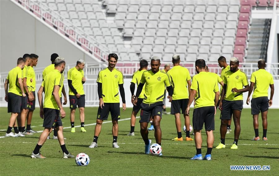 (SP)QATAR-DOHA-FIFA CLUB-WORLD CUP-FLAMENGO-TRAINING