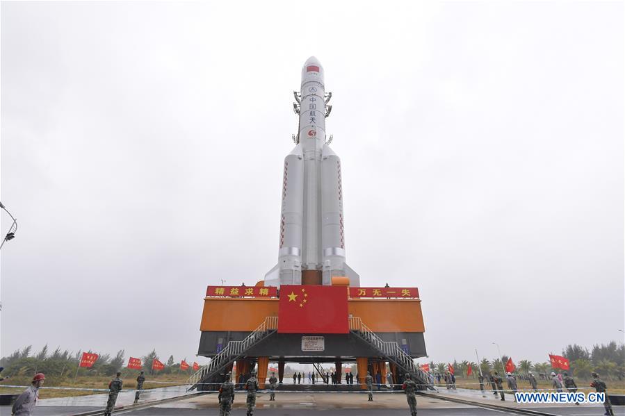 CHINA-HAINAN-CARRIER ROCKET-PREPARATION(CN)