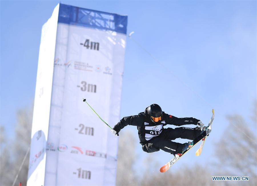 (SP)CHINA-CHONGLI-SKI-FIS FREESKI HALFPIPE WORLD CUP-MEN (CN)
