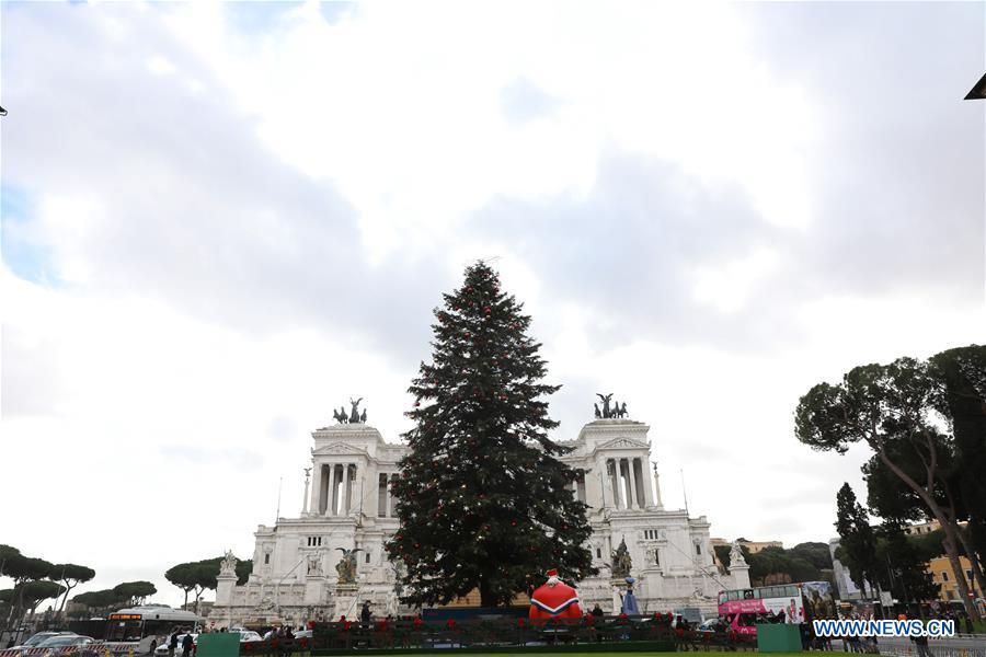 ITALY-ROME-CHRISTMAS TREE 