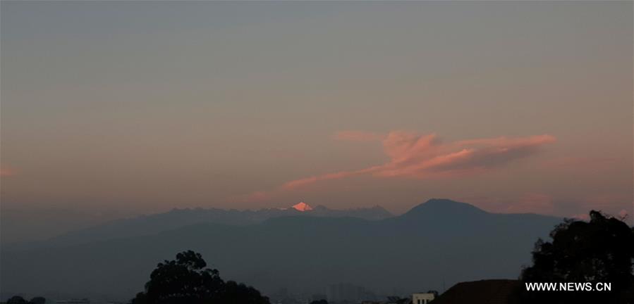 NEPAL-LALITPUR-SUNSET