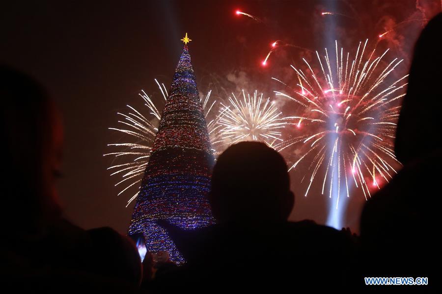 ARMENIA-YEREVAN-CHRISTMAS TREE-LIGHTING  