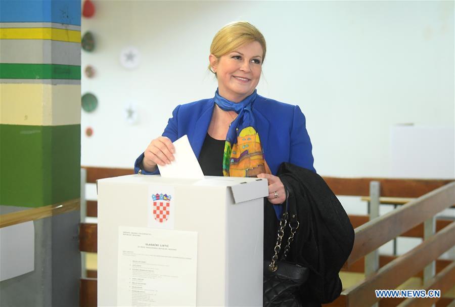 CROATIA-ZAGREB-PRESIDENTIAL ELECTION