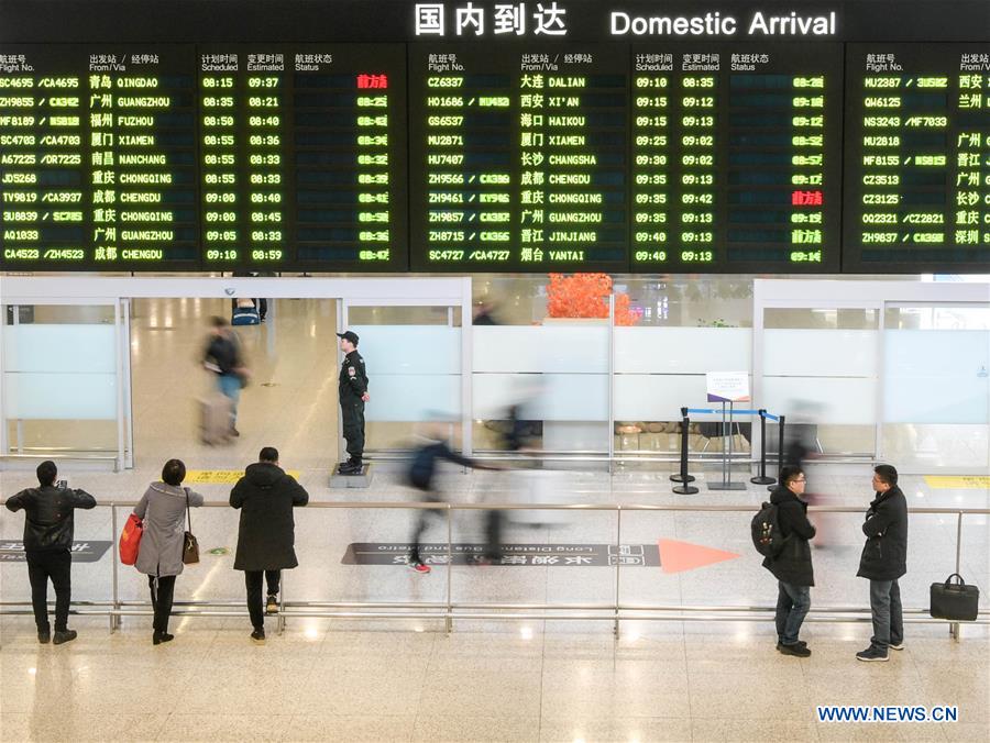 CHINA-JIANGSU-NANJING-LUKOU INT'L AIRPORT-PASSENGER THROUGHPUT (CN)