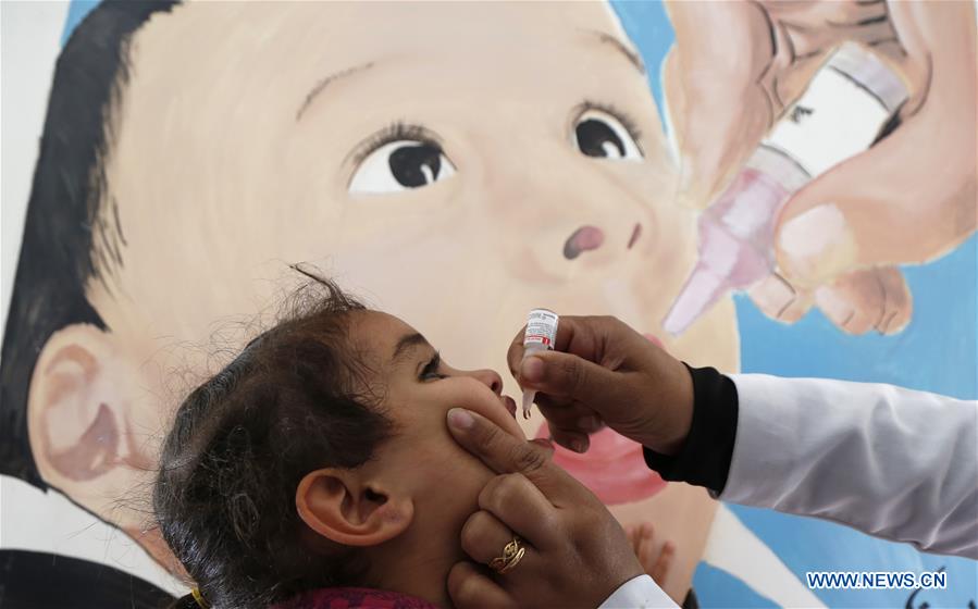 YEMEN-SANAA-POLIO IMMUNIZATION CAMPAIGN 
