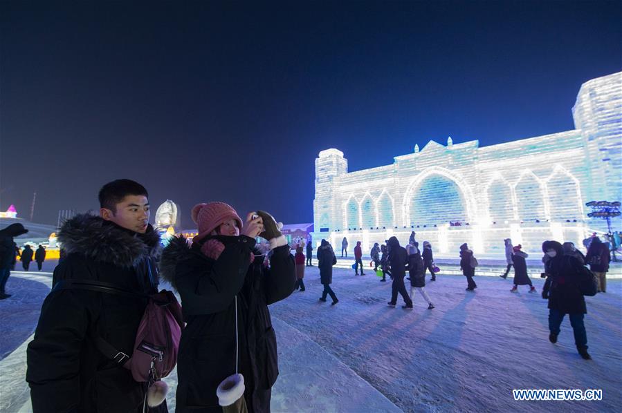 CHINA-HARBIN-ICE-SNOW WORLD-OPEN (CN)