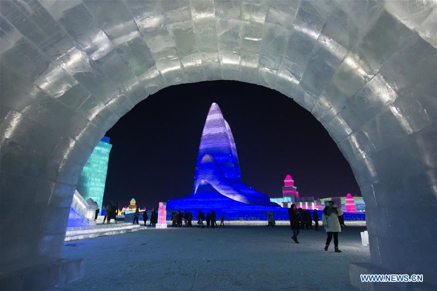 CHINA-HARBIN-ICE-SNOW WORLD-OPEN (CN)
