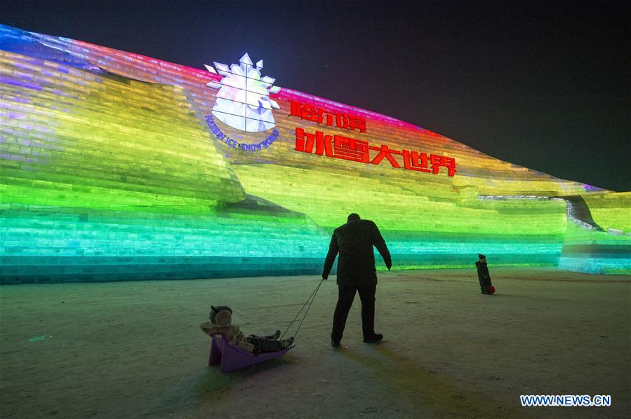 CHINA-HARBIN-ICE-SNOW WORLD-OPEN (CN)