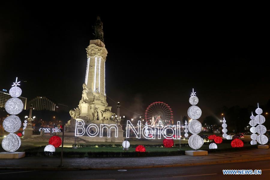 PORTUGAL-LISBON-CHRISTMAS SEASON-DECORATION