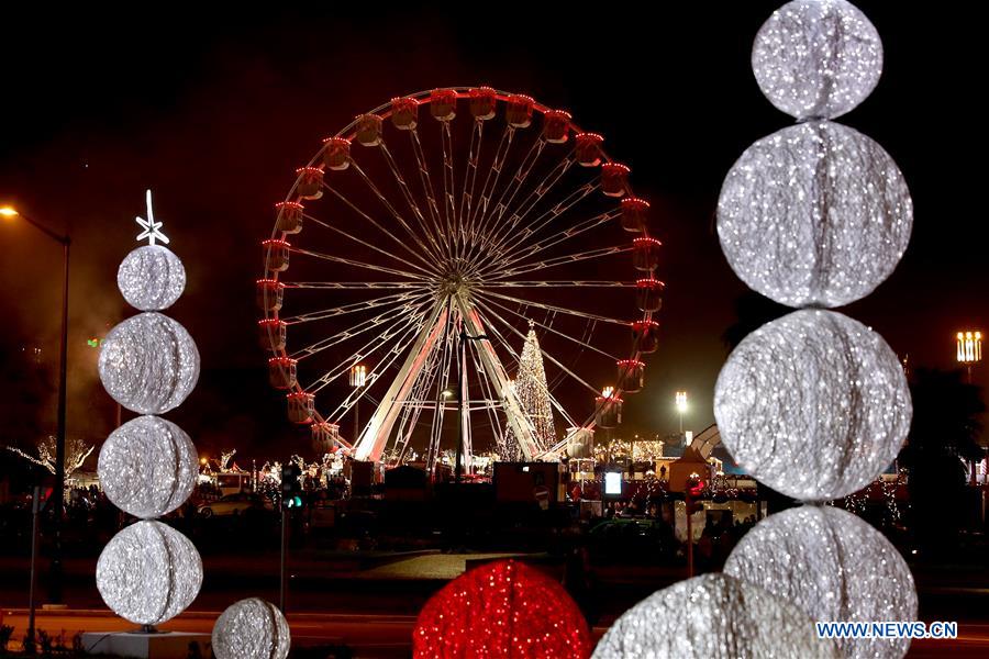 PORTUGAL-LISBON-CHRISTMAS SEASON-DECORATION