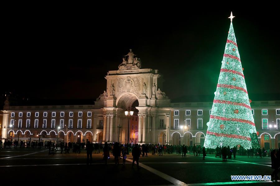 PORTUGAL-LISBON-CHRISTMAS SEASON-DECORATION