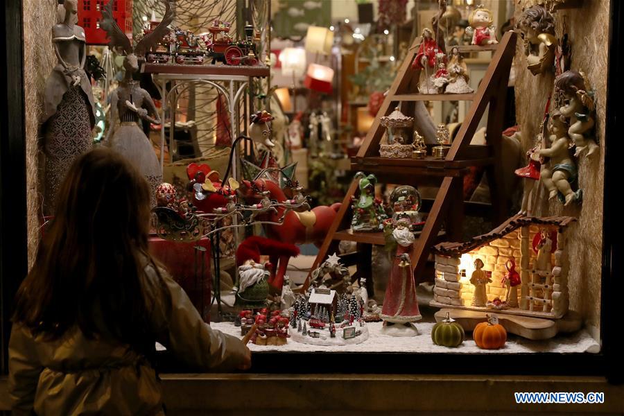 PORTUGAL-LISBON-CHRISTMAS SEASON-DECORATION