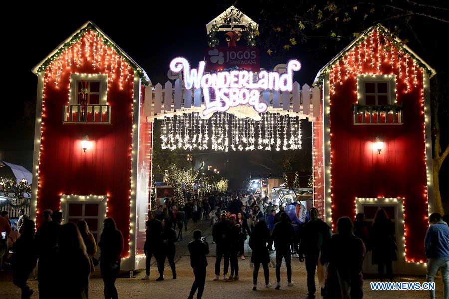PORTUGAL-LISBON-CHRISTMAS SEASON-DECORATION
