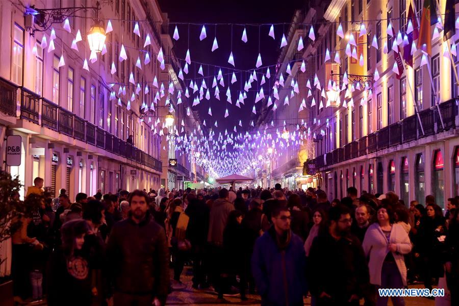 PORTUGAL-LISBON-CHRISTMAS SEASON-DECORATION