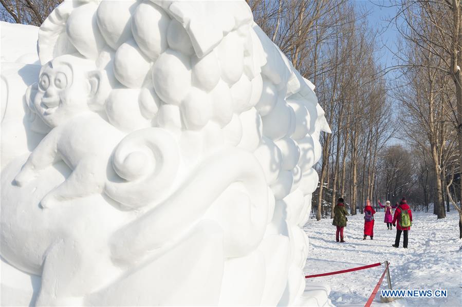 CHINA-HARBIN-INTERNATIONAL SNOW SCULPTURE ART EXPOSITION (CN)