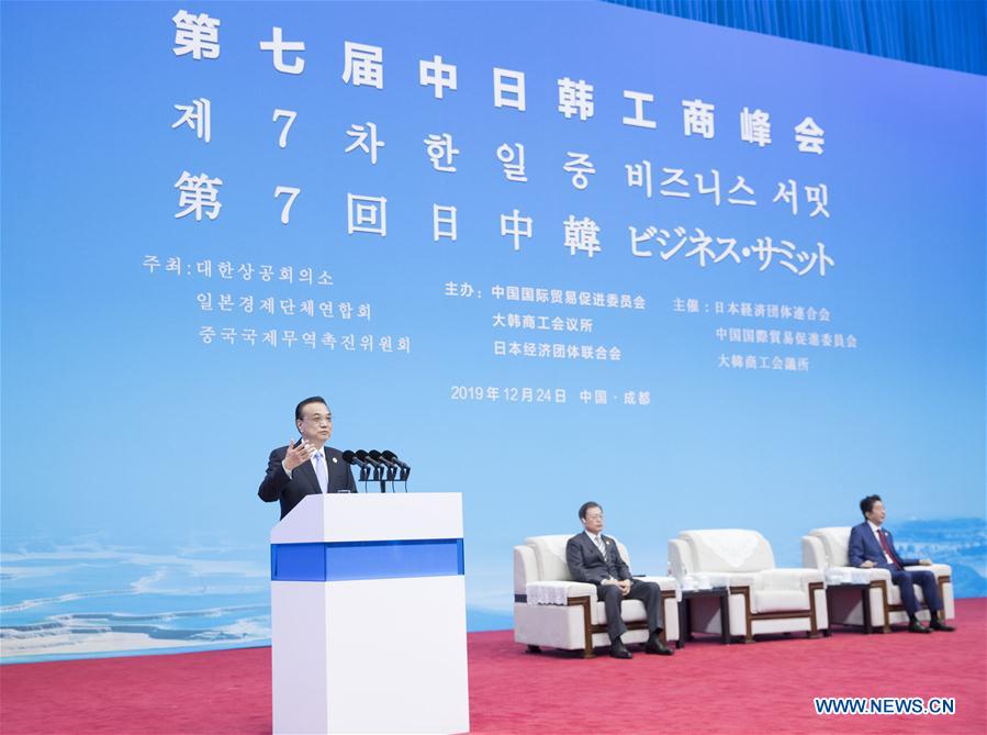 CHINA-JAPAN-ROK-BUSINESS SUMMIT-LI KEQIANG (CN)