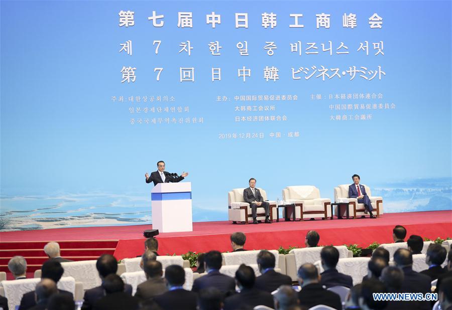 CHINA-JAPAN-ROK-BUSINESS SUMMIT-LI KEQIANG (CN)