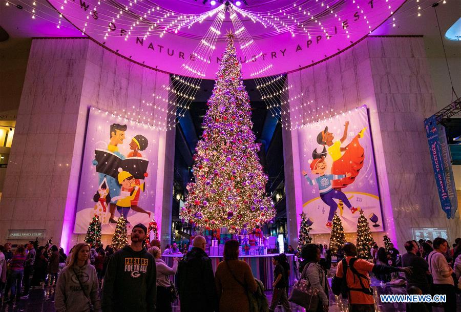 U.S.-CHICAGO-CHRISTMAS TREES