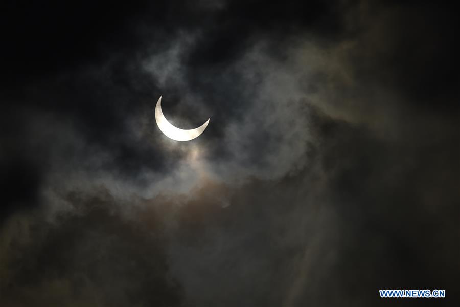 INDONESIA-JAKARTA-PARTIAL SOLAR ECLIPSE