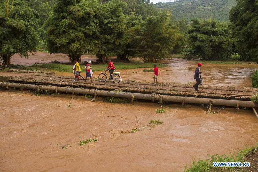 RWANDA-KIGALI-HEAVY RAIN